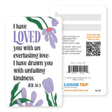Logos Tap Wallet Card - Loved, Jer 31:3