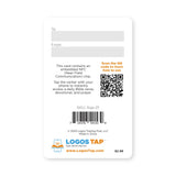 Logos Tap Wallet Card - Peace, John 14:27