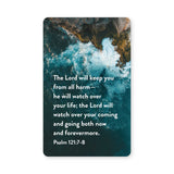 Logos Tap Wallet Card - He Will Watch Over You, Psalm 121:7-8