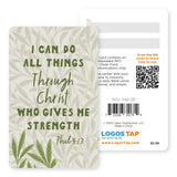 Logos Tap Wallet Card - I Can Do, Phil 4:13
