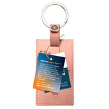 Logos Tap Keychain - She is Strong, Proverbs 31:25