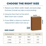 Logos Tap Bible Cover Large - God Works, Romans 8:28