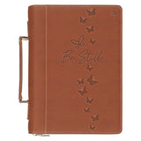 Logos Tap Bible Cover Large - Be Still, Psalm 46:10
