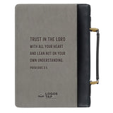 Logos Tap Bible Cover Medium - Trust in the Lord, Pro 3:5