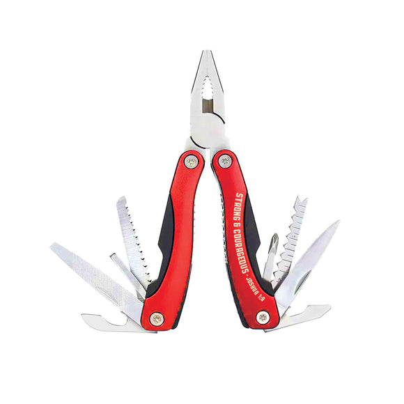 14-in-1 Scripture Multi-Tools - Strong and Courageous: Josh. 1:9