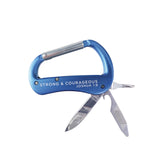 Carabiner Multi-Tool - Strong and Courageous, Joshua 1:9