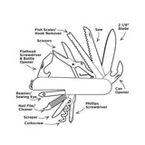 Pocket Knife Multi-Tool - Strong and Courageous, Joshua 1:9