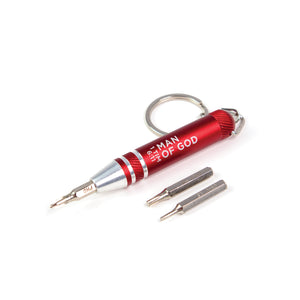 3-in-1 Mini Pen Precision Screwdriver - Man of God, 1 Tim 6:11