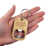 Bottle Opener Keyring - Armor of God, Eph 6:11