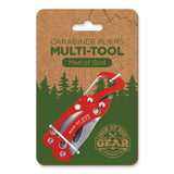 Carabiner Pliers Multi-Tool - Man of God, 1 Tim 6:11