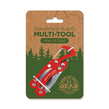 Carabiner Pliers Multi-Tool Display - Man of God