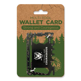 Wallet Card Multi-Tool - Strong and Courageous, Josh 1:9