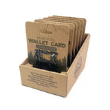 Wallet Card Multi-Tool Display - Strong and Courageous