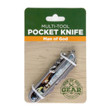 Multi-Tool Pocket Knife Display - Man of God