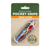 Multi-Tool Pocket Knife Display - Armor of God