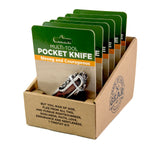 Multi-Tool Pocket Knife Display - Strong & Courageous