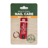 Nail Multi-Tool Red - Armor of God, Eph 6:11