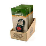 Retractable Keyring Display - Strong & Brave