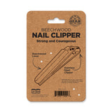 Beechwood Nail Clippers - Strong and Courageous