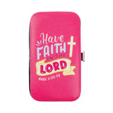 Manicure Set, Pink – Have Faith in the Lord, Mark 11:22-23