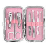 Manicure Set, Light Pink – Be Strong, Joshua 1:9