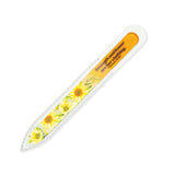 Glass Nail Files, Yellow – Strength and Honor, Proverbs 31:25