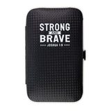 Manicure Set Mens - Strong and Brave, Jos 1:9