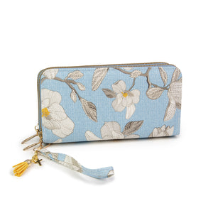 Florist Wristlet – Blue