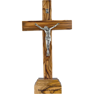 Baptism Standing OR Hanging Crucifix Cross - Large