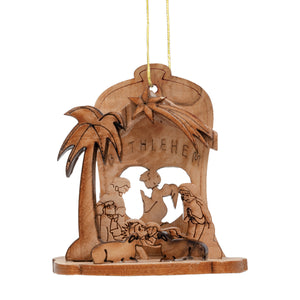 3D Nativity Bell Background