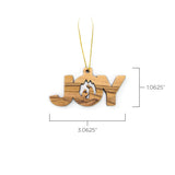 2D Christmas Ornament – Joy with Nativity