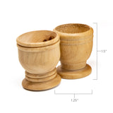 Olive Wood Communion Cups - Basket of 24