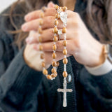 Confirmation Olive Wood Rosary