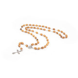 First Communion Olive Wood Rosary
