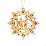 2D Laser Cut Star Ornament – Wise Men