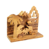3D Nativity, with Magi and Family with Bell PDQ