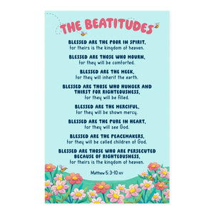 Children's Poster Prints – The Beatitudes