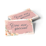 You are special, Psalm 139:14, Pass Along Scripture Cards, Pack of 25