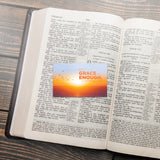 Sunset, His Grace, 2 Cor 12:9, Pass Along Scripture Cards, Pack of 25