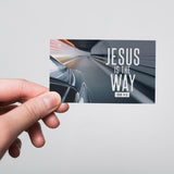 Car, Jesus is the Way, John 14:6, Pass Along Scripture Cards, Pack of 25