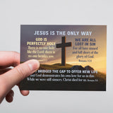 Jesus is the Only Way, Salvation Scripture Cards, Pack of 40