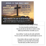 Jesus is the Only Way, Salvation Scripture Cards, Pack of 40