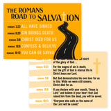 Romans Road to Salvation, Salvation Scripture Cards, Pack of 40