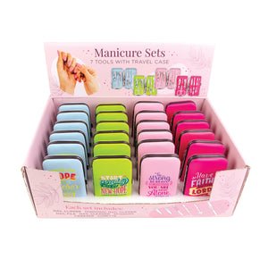 Manicure Set – Variety Display of 24 Sets