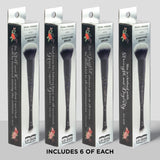 Dual Sided Makeup Brush - Variety Display of 24