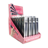 Dual Sided Makeup Brush - Variety Display of 24