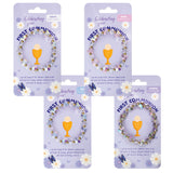 Butterfly Stretch Bracelet Rotating Countertop Display