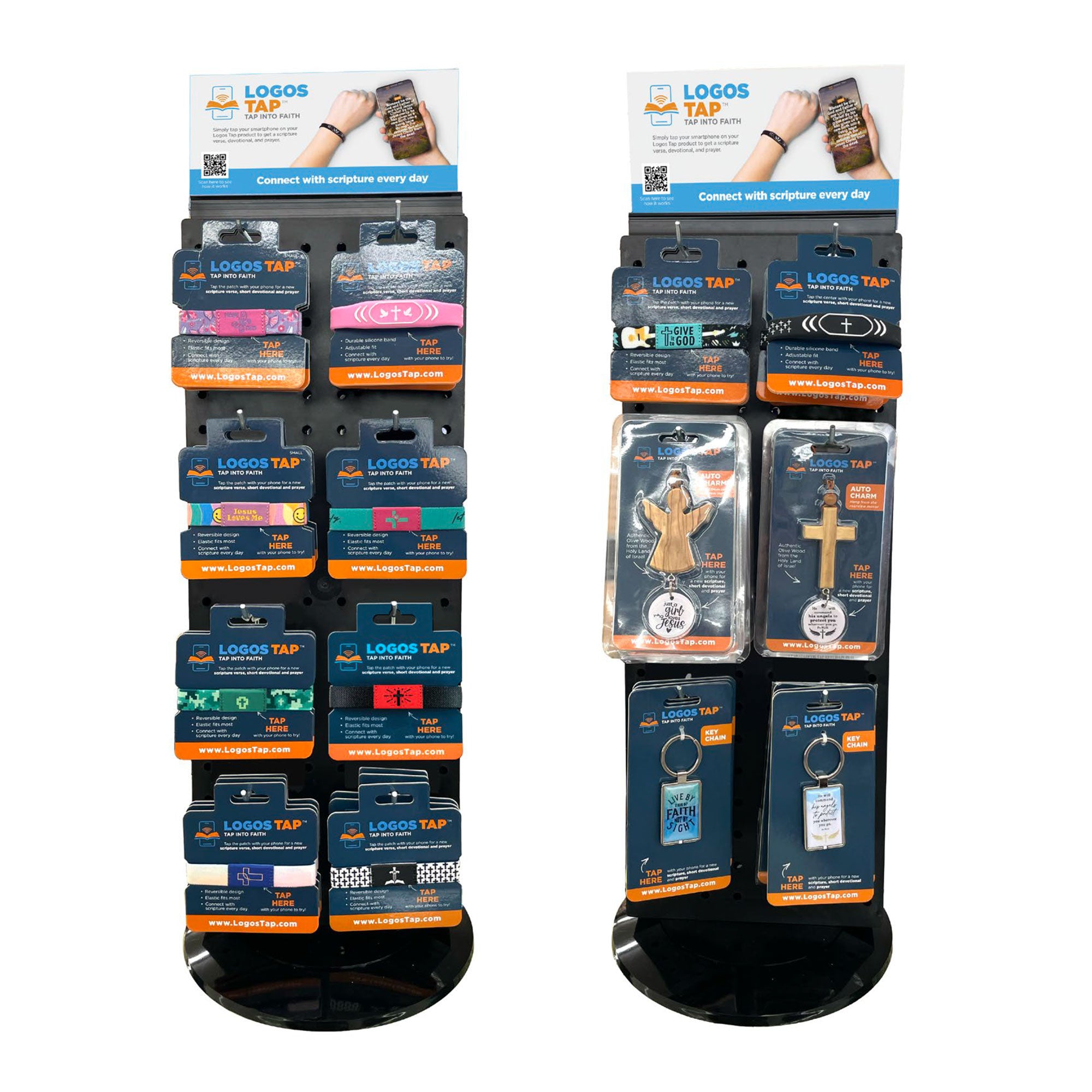 Tap Rack Logo Logos Tap Countertop Display – Logos Trading Post Wholesale