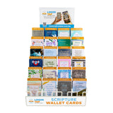Logos Tap Scripture Wallet Cards Display