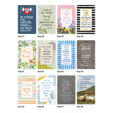 Logos Tap Scripture Wallet Cards Display